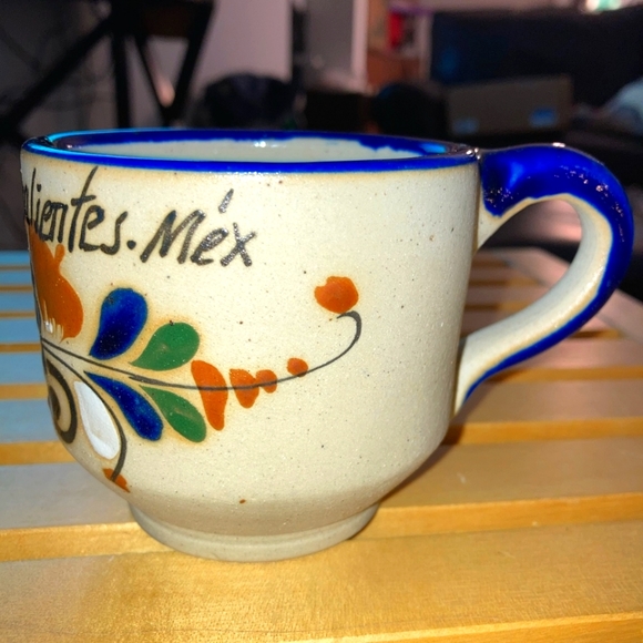 Mexico Stoneware Pottery Handmade Mug - Picture 4 of 9